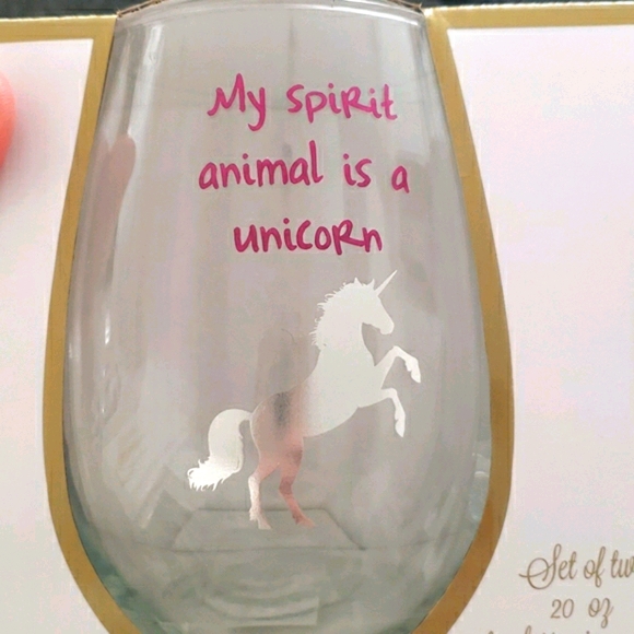 NWT Stemless Wine Glasses - Picture 5 of 6
